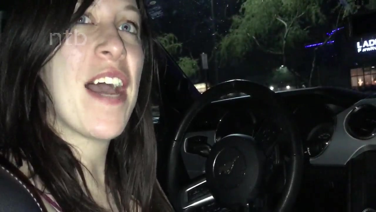 Back seat education with big black cock